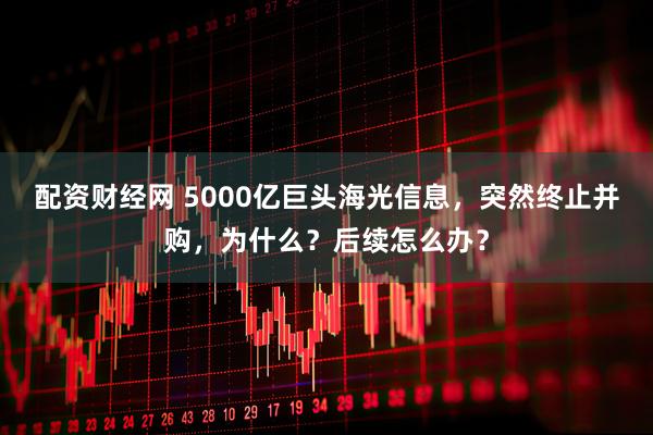 配资财经网 5000亿巨头海光信息，突然终止并购，为什么？后续怎么办？