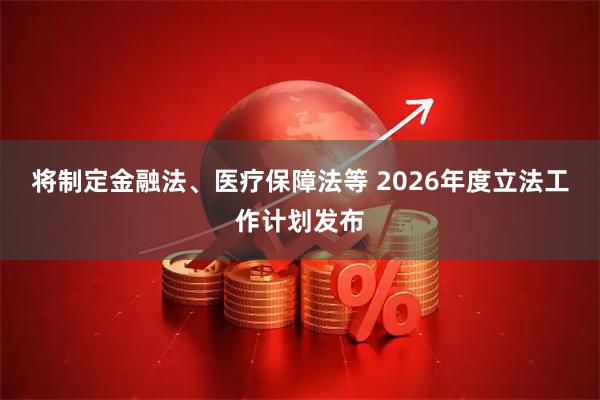 将制定金融法、医疗保障法等 2026年度立法工作计划发布